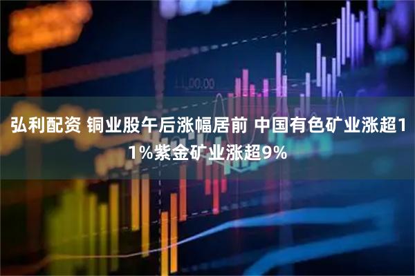 弘利配资 铜业股午后涨幅居前 中国有色矿业涨超11%紫金矿业涨超9%